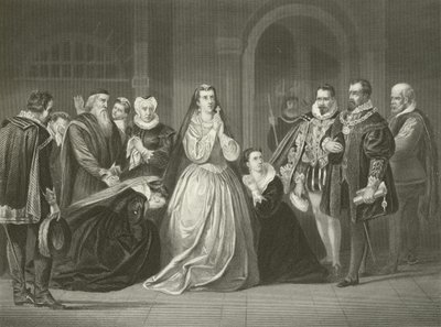 Siste øyeblikk av Mary, Queen of Scots, 1587 av American School