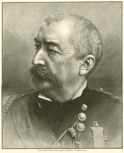 Generalløytnant Philip Henry Sheridan, 1. november 1883, mai 1864 av American School