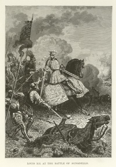 Louis XII i slaget ved Agnadello av American School