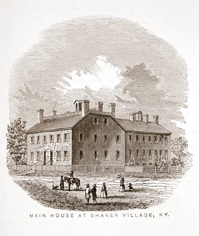 Hovedhuset i Shaker Village, KY av American School