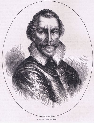 Martin Frobisher, illustrasjon fra Cassell