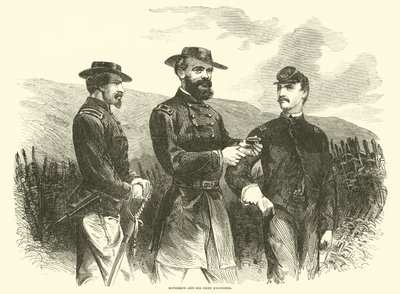 McPherson og hans sjefingeniører, mai 1863 av American School