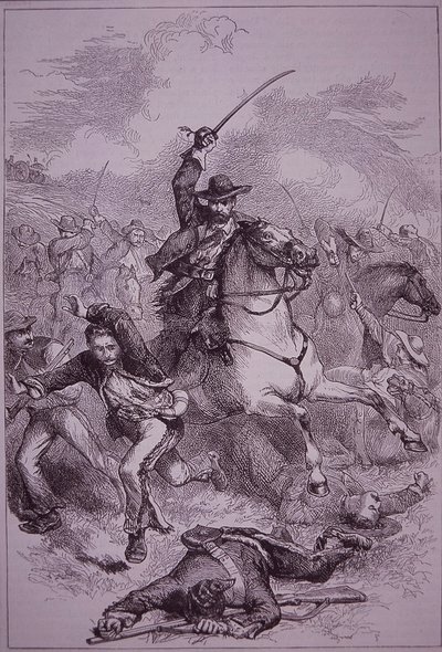 Meksikansk-amerikansk krig (1846–48), slaget ved Buena Vista av American School