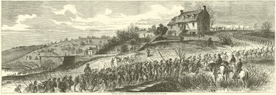 Mine Run, krysset på nytt ved Germania Ford, november 1863 av American School