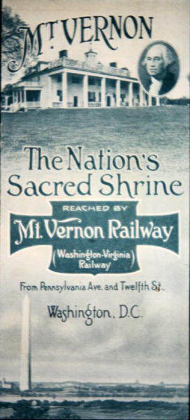 Mt. Vernon Railway reklamebrosjyre av American School