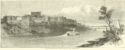 Nashville fra den motsatte bredden av Cumberland, desember 1864 av American School