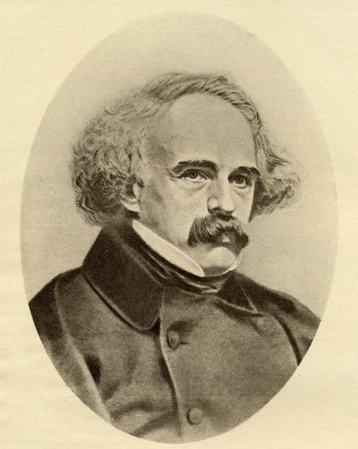 Nathaniel Hawthorne (1804–64) av American School