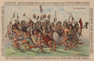 Indiansk hodebunnsdans av American School