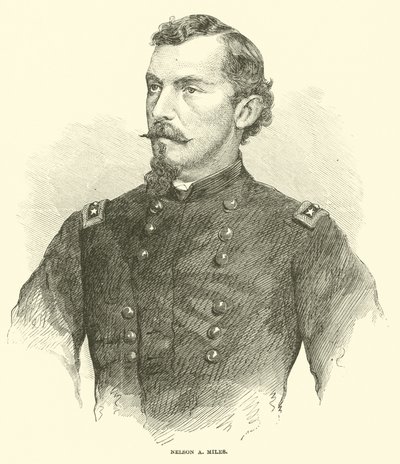 Nelson A Miles, april 1865 av American School