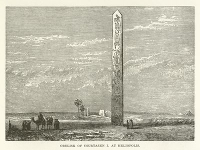 Obelisk av Usurtasen I ved Heliopolis av American School