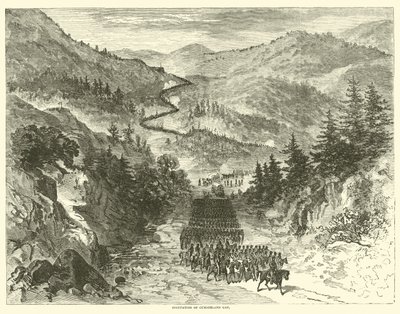 Okkupasjon av Cumberland Gap, september 1863 av American School