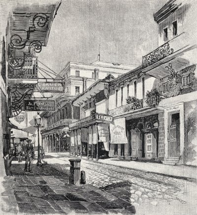Old St. Louis Hotel, senere The State House, New Orleans, fra 