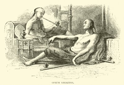 Opium røykere av American School