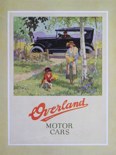 Overland Motor Cars, 1923 av American School