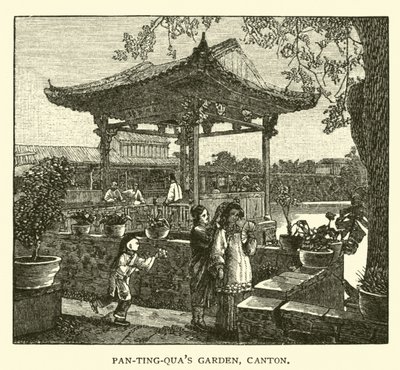 Pan-ting-Quas Garden, kanton av American School