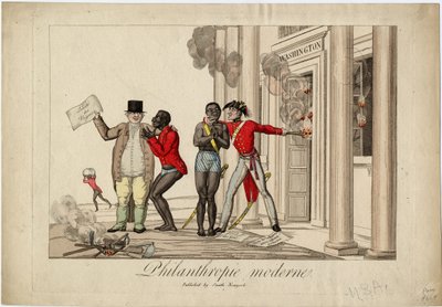 Moderne filantropi, ca. 1813 av American School
