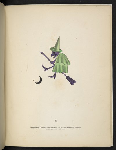 Plate 13. En heks, fra 