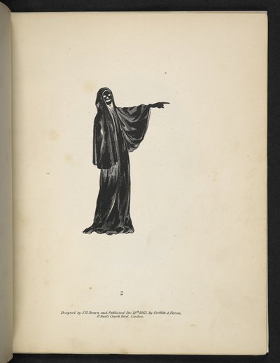 Plate 2. Et spøkelse i svart, fra 