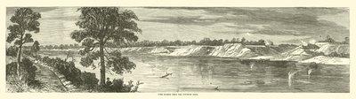 Port Hudson fra motsatt bredd, mai 1863 av American School
