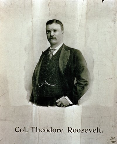 Portrett av oberst Theodore Roosevelt av American School