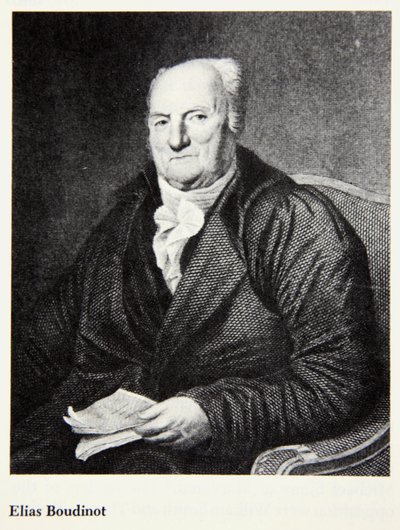 Portrett av Elias Boudinot av American School