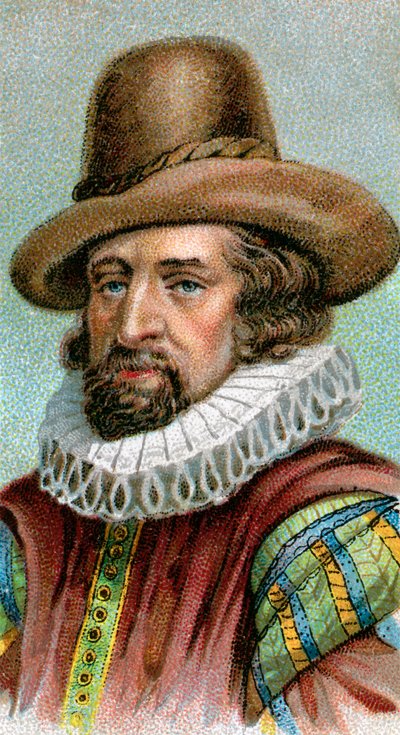 Portrett av Francis Bacon av American School