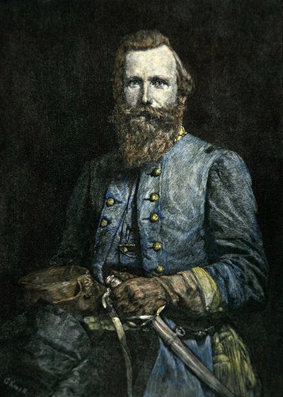 Portrett av general JEB Stuart (litho) av American School