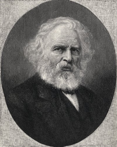 Portrett av Henry Wadsworth Longfellow, fra 