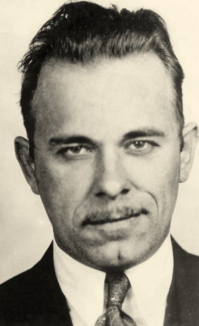 Portrett av John Dillinger (1903 – 34) av American School