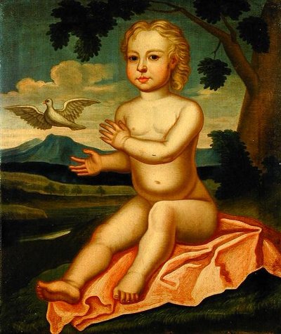 Portrett av Martha "Patty" Pintard (1769-1837) (olje på lin) av American School