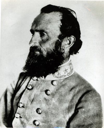 Portrett av Thomas J. Stonewall Jackson av American School