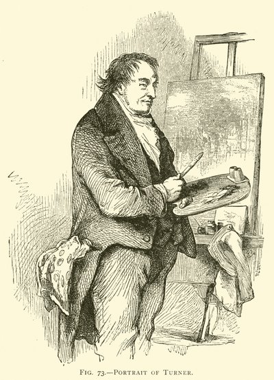Portrett av Turner (gravering) av American School