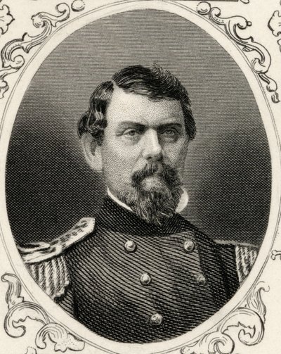 Portrett av William Joseph Hardee (1815-73) av American School