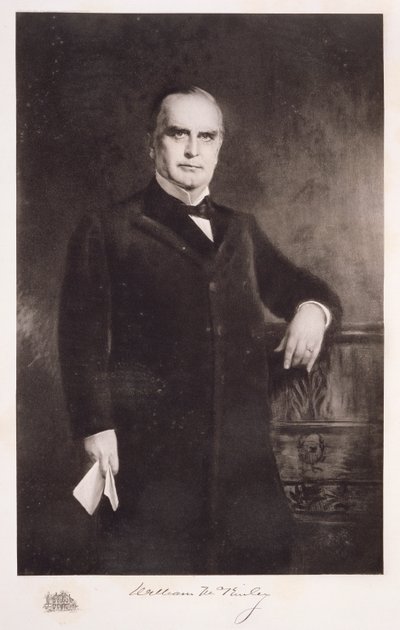 Portrett av William McKinley av American School
