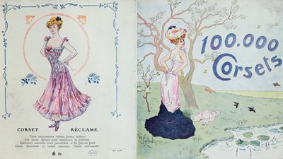 Plakat som reklamerer for 'Dainty Miss Leitzel' på 'Ringling Bros. og Barnum & Bailey Combined Shows', ca. 1915 (litho i farger) av American School