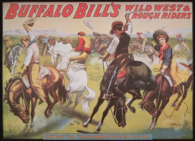 Plakat for Buffalo Bills (1846-1917) Wild West Show av American School