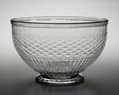 Punch Bowl, ca. 1820-1840 (blyglass) av American School