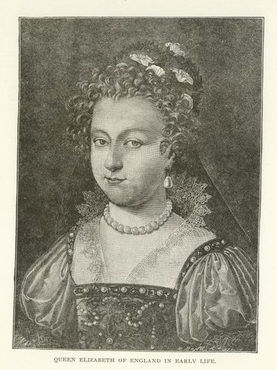 Dronning Elizabeth av England i tidlig liv av American School