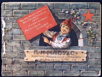 R.H. Macy & Co. Importører, produsenter og forhandlere [katalogforside], 1890 av American School