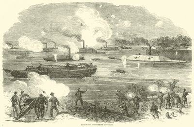 Raid av de konfødererte jernkledde, februar 1865 av American School