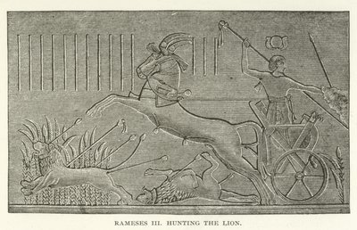 Ramses III jakter på løven av American School
