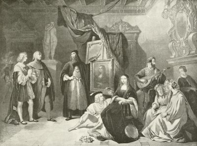 Raphael introdusert for Da Vinci (gravyr) av American School
