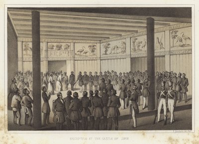 Resepsjon på Castle of Shui, Ryukyu-øyene av American School