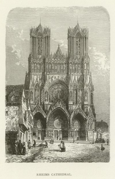 Reims katedral av American School