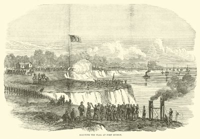 Hilsen flagget ved Port Hudson, juli 1863 av American School