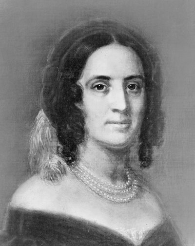 Sara Polk, ca. 1846 av American School