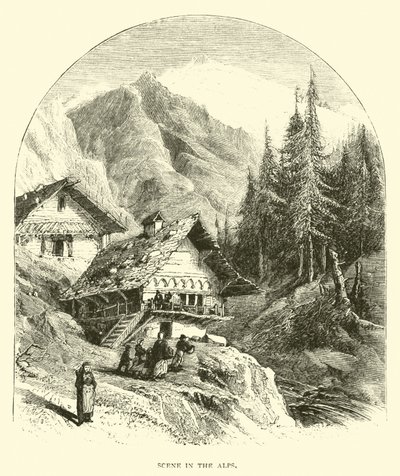 Scene i Alpene av American School