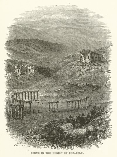 Scene i regionen Decapolis av American School