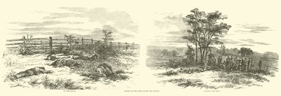Scener på banen etter slaget, september 1862 av American School