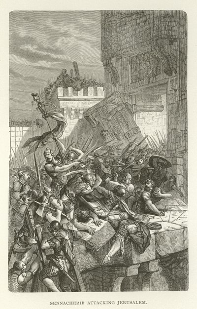 Sankerib angriper Jerusalem av American School
